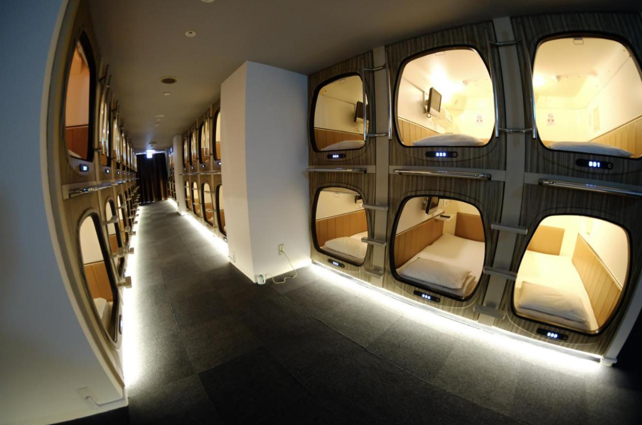 הירושימה Capsule And Sauna New Japan Ex מראה חיצוני תמונה